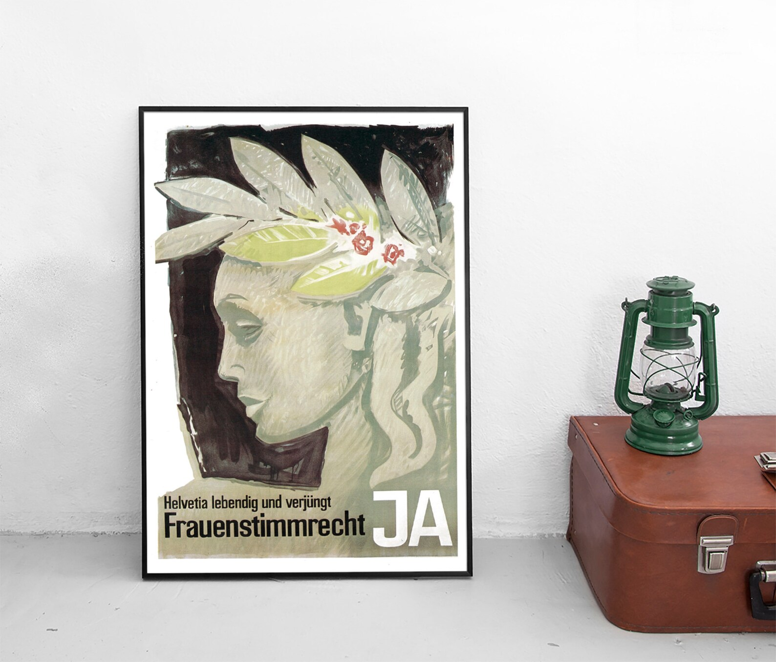 Etsy - Frauenstimmen Switzerland poster for Sale